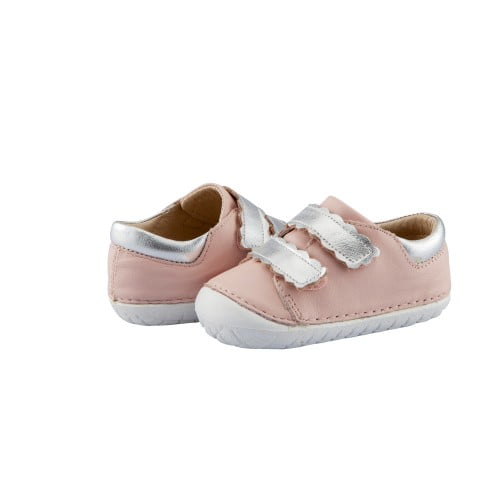Old Soles - Pave Curve - Powder Pink / Silver 1