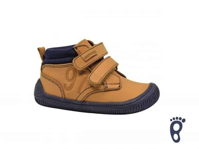 protetika barefoot fox brown prechodne topanky pre deti detske chlapcenske