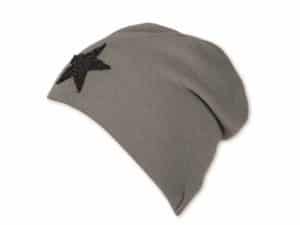 sterntaler ciapka siva s hviezdickou