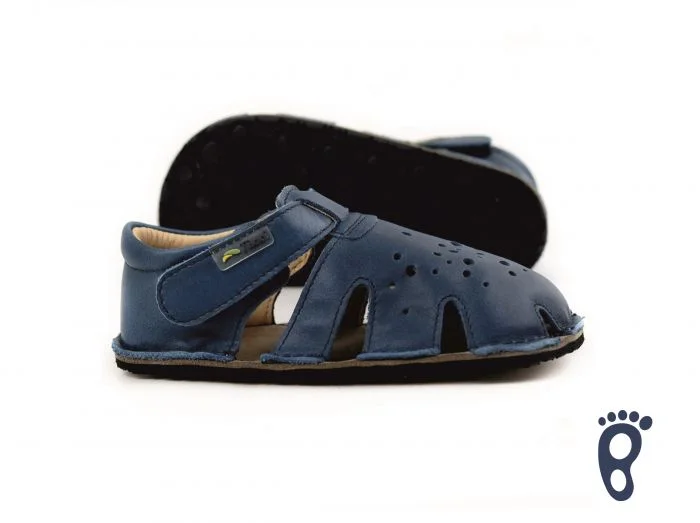 Tikki shoes - Sandále - Aranya leather - Blue - Vibram 3