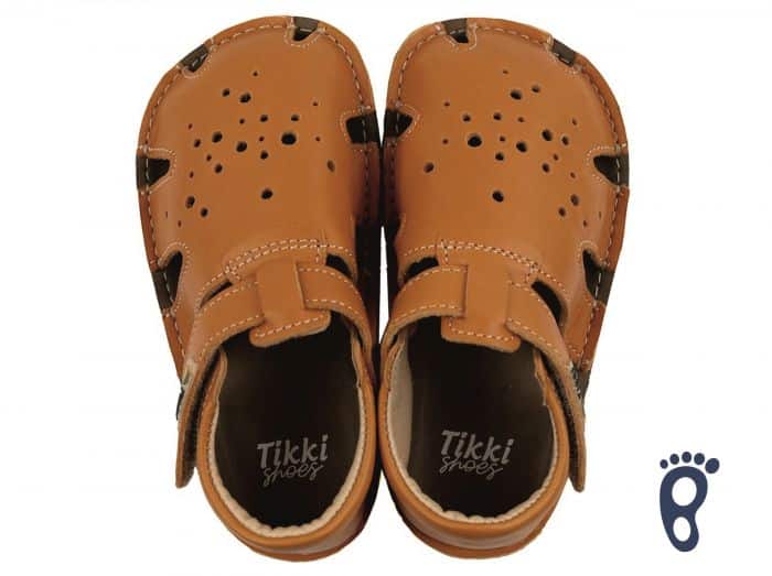 Tikki shoes - Sandále - Aranya leather - Mustard - Vibram 1