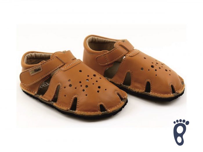 Tikki shoes - Sandále - Aranya leather - Mustard - Vibram 3