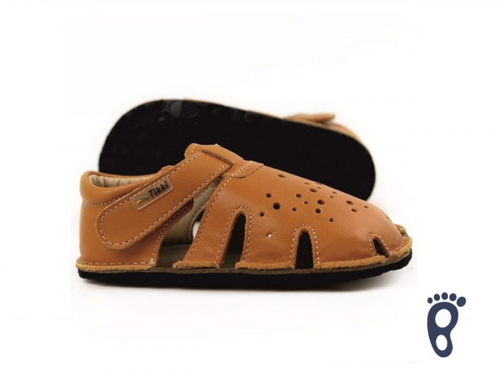 Tikki shoes - Sandále - Aranya leather - Mustard - Vibram 2