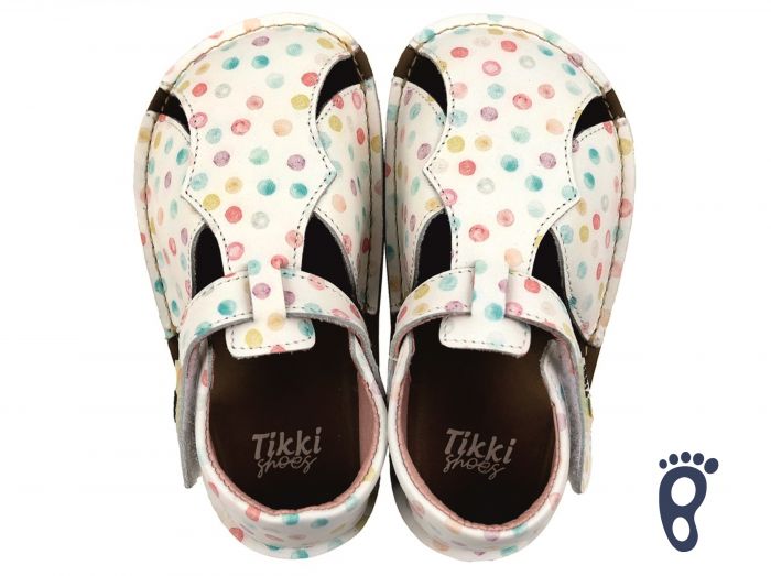 Tikki shoes - Sandále - Mariposa leather - Confetti - Vibram 1