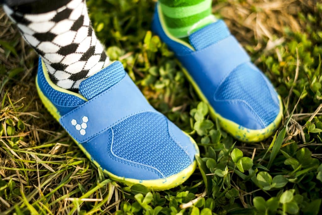 Detské veselé barefoot topánky Vivobarefoot Primus K 10